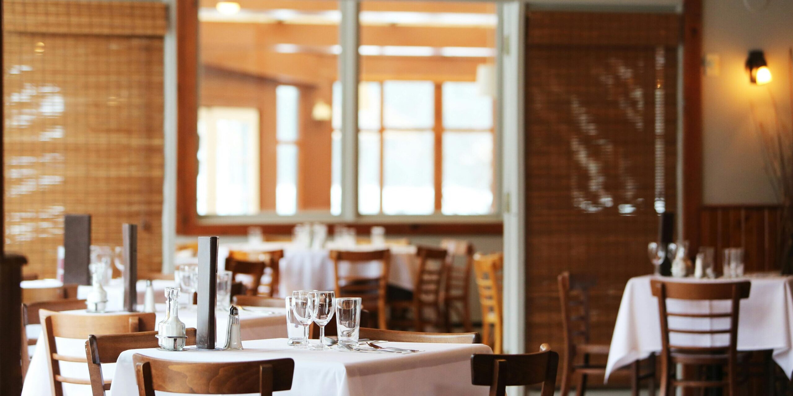 Image of a restaurant dining area.