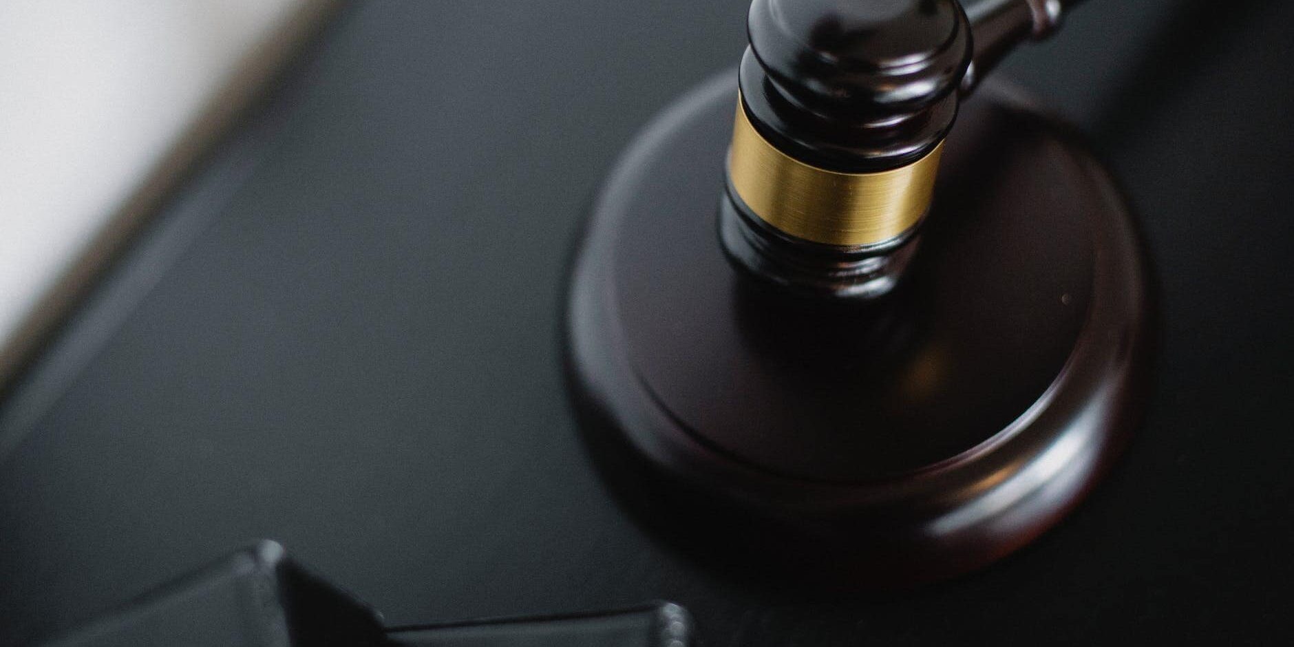 close up photo of a wooden gavel