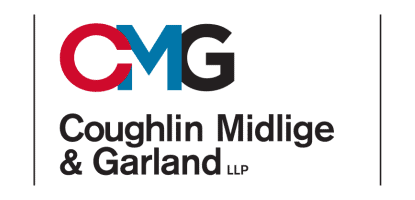 Coughlin Midlige & Garland LLP company logo. Bronze sponsor for the 2025 PLUS Conference