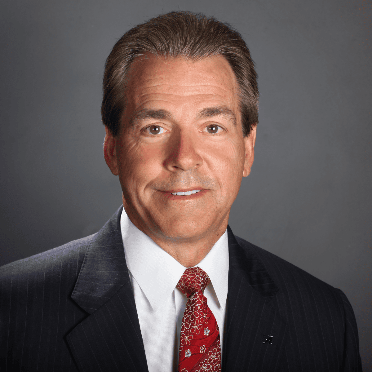 Headshot of Nick Saban for the 2025 PLUS Conference
